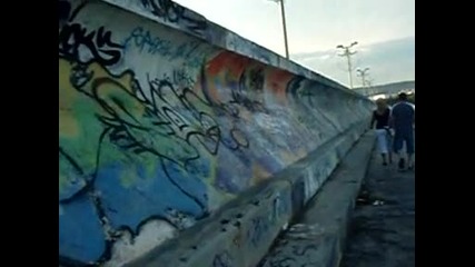 Graffiti wall