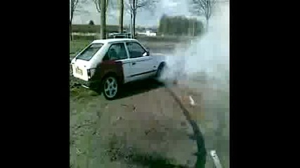Kadett D Burnout