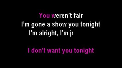 Karaoke - Pink - So What