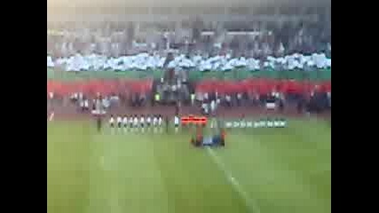 Гледай Ако Си Българин Българския Химн изпят от 40 000 човека България - Ирландия