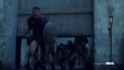 Spartacus - War of the Damned 3x02 Promo "wolves at the Gate"