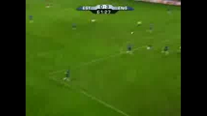 England Vs Estonia - 2008