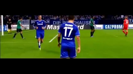 Eden Hazard vs Schalke 04 Away 13-14 by Bodya Martovskyi