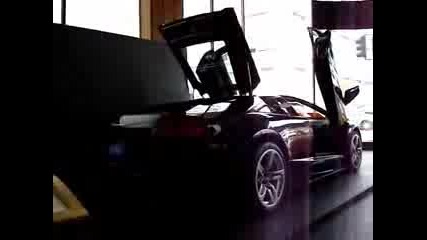Black Lamborghini Murcielago Lp640