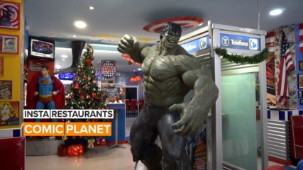 Insta Restaurant: Grab a bite with some of your favorite heroes