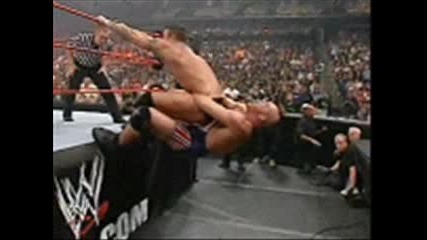 Kurt Angle and Randy Orton :d