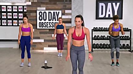 Autumn Calabrese - Day 52 Cardio Flow Phase 3. 80 Day Obsession