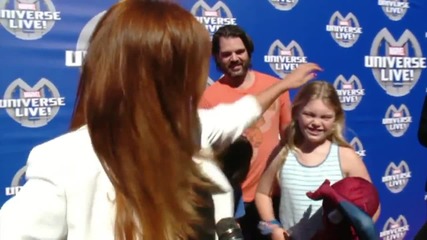 Stars, Kids and Characters At Marvel Universe 2015