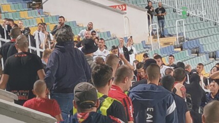 Сериозно напрежение между феновете на Локо Сф и Славия