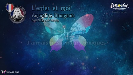 Евровизия 2013 Amandine Bourgeois L'enfer et moi (france) - [karaoke version]