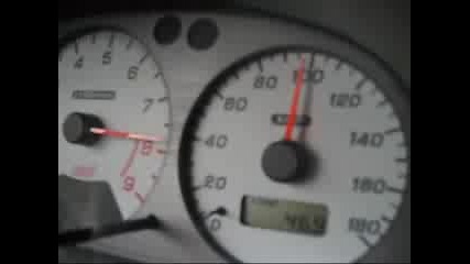Ускорение до 120км/ч Subaru Impreza Wrx Sti Type - R