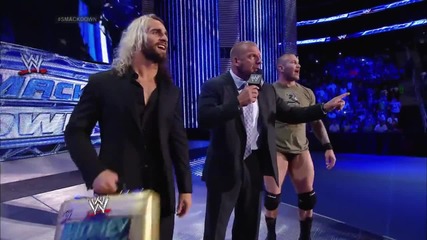 Dean Ambrose brings the chaos when he interrupts Seth Rollins: Smackdown, July 4, 2014