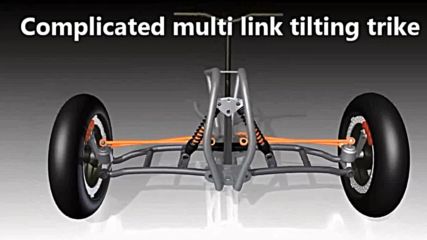Newly Patented Trike Selftilting No Hinges Chasis Controlled By Steering