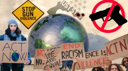 😲Насилието с оръжие, расизмът и глобалното затопляне тревожат младите хора от "GEN Z"