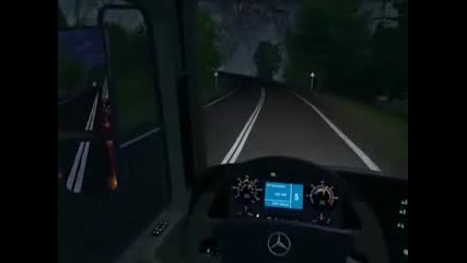 Euro Truck Simulator 2008 Eu map 1.3 трета 4аст