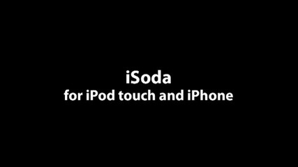 isoda - Пиене на сода от iphone и ipod 