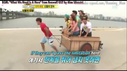 [ Eng Subs ] Running Man - Ep. 100 (with Kim Hee-sun) - 1/2