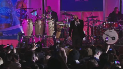 Pitbull - Hey Baby ( Jimmy Kimmel Live ) 