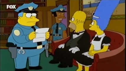 Семейство Симпсън С13 Е21 - Бг Аудио - Мардж и Хомър убвинени в убииство