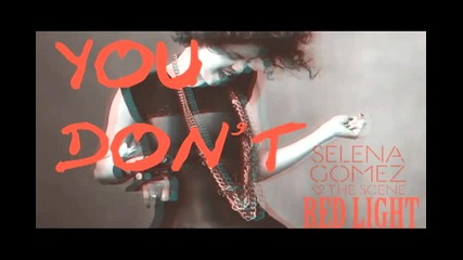 (new song) Selena Gomez - Red light + Lyrics on screen! (malese Jow) Selgomez 