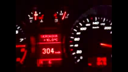 Audi R8 Accelerating Till 308km H On The Autobahn 
