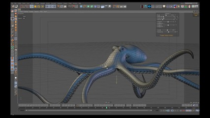 C4d - Oктопод