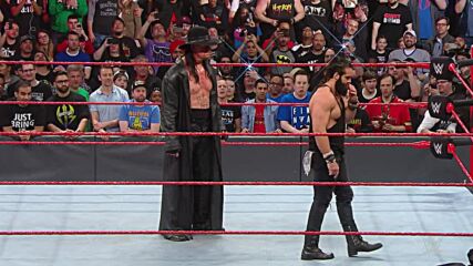 The Undertaker interrupts Elias' rap about John Cena: Raw, April 8, 2019