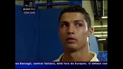 Cristiano Ronaldo Interview 19.06.08