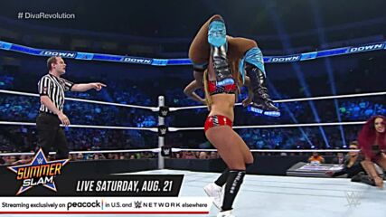 The Bella Twins vs. Naomi & Sasha Banks: SmackDown, July 23, 2015 (Full Match)