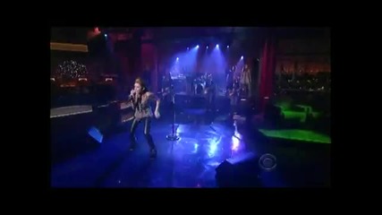 Miley Cyrus - Cant Be Tamed Letterman