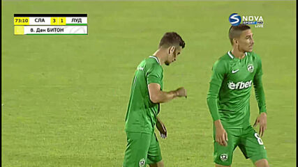Дан Битон наказа Славия и намали - 1:3
