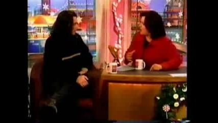 Johnny Depp 2000 Rosie Odonnel show