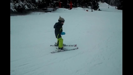 Бранко на ски 2