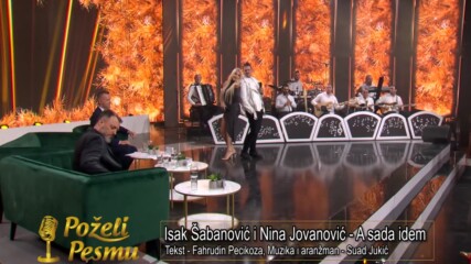 Isak Sabanovic i Nina Jovanovic - A sada idem - Pozeli pesmu - Tv Happy - Uzivo