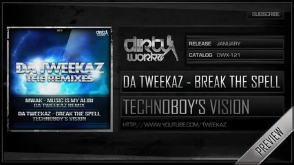 { 2013 } { Hardstyle } Da Tweekaz - Break the Spell (technoboy's Vision) ( official music video )