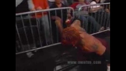 Nwa - Tna - Raven vs Sandman (clockwork Orange House of Fun) 