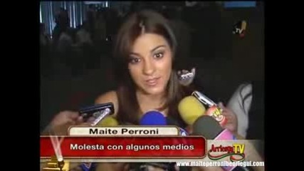 Maite Perroni opina sobre los rumores en torno a ella (arriesga Tv) 