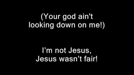 Apocalyptica - Im not Jesus [lyrics]