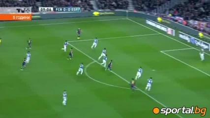 Барселона - Еспаньол 4:0 / Барса и Меси мачкат здраво (06.01.2013)