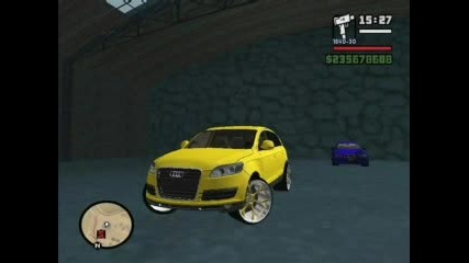 Audi Q7 Yellow Gtasa