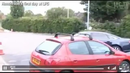 Jordan Henderson first day at Lfc