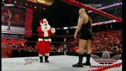 Крис Джерико се Прави на Дядо Коледа Raw 12/21/09