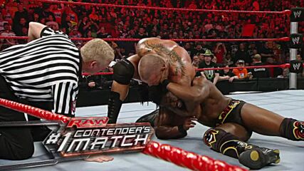 John Cena vs. Randy Orton vs. Kofi Kingston - Triple Threat Match: Raw, Jan. 11, 2010 (Full Match)