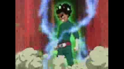 Gaara Vs Rock Lee The Sand Vs The Green Beast!