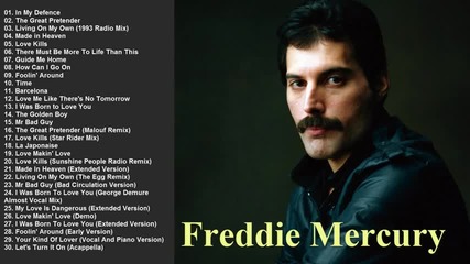 Freddie Mercury - Greatest Hits - Full Album