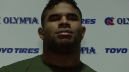 Alistair Overeem - Post - Fight Interview - 25.10.2009 