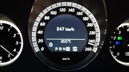Mercedes-benz E-class 350 coupe 2011 acceleration 0-255 km/h