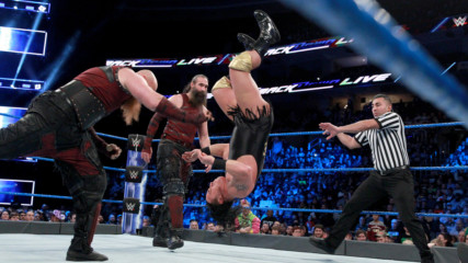 The Bludgeon Brothers vs. local competitors: SmackDown LIVE, Jan. 30, 2018