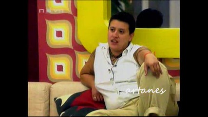 BigBrother 4-Дени На Кръстосан Разпит От Даниела/Манол(16.11.08)