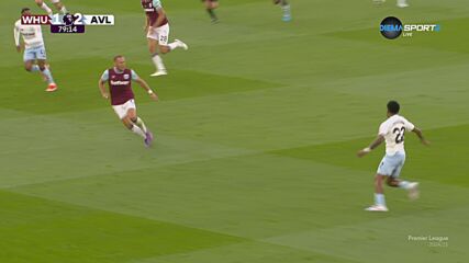 Goal by Aston Villa